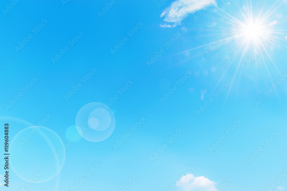 Blue sky background Blue sky background
