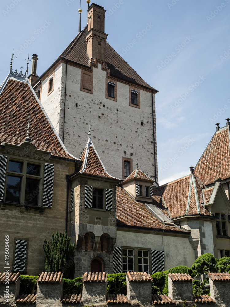 Castillo Museo medieval Oberhofen SuizaOLYMPUS DIGITAL CAMERA