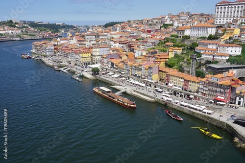 Scenic view of Porto, the second largest city in Portugal