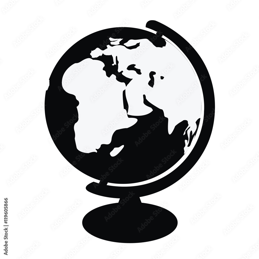 Globe Icon and Vector.