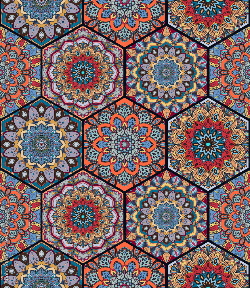 Honey Comb Hex Pattern Flower Complex Honey Comb Hex Pattern Flower Complex