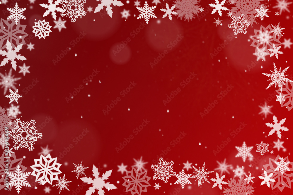 Hintergrund mit Schneekristallen Hintergrund mit Schneekristallen