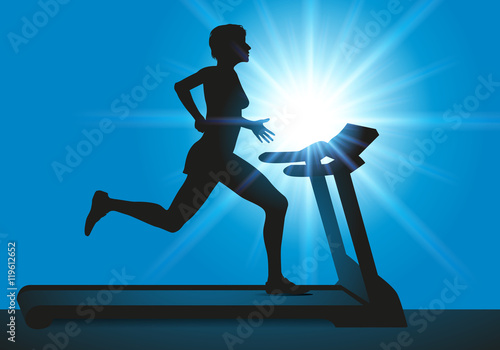 Fitness - Entrainement - Salle de sport - Femme