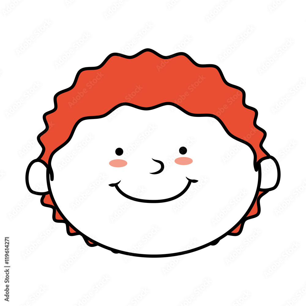 face boy smile isolated icon design, vector illustration face boy smile isolated icon design, vector illustration