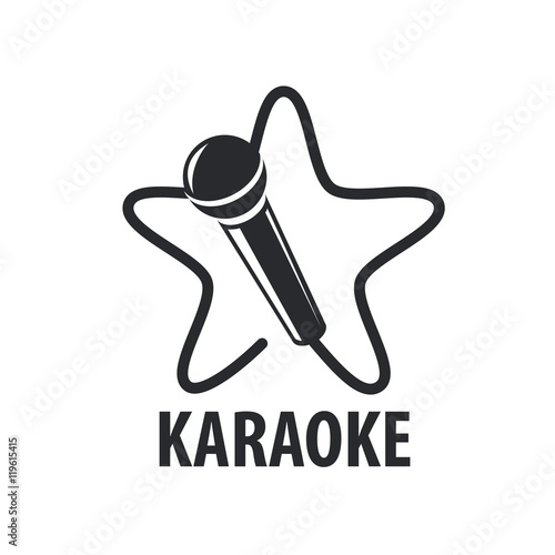 vector logo karaoke