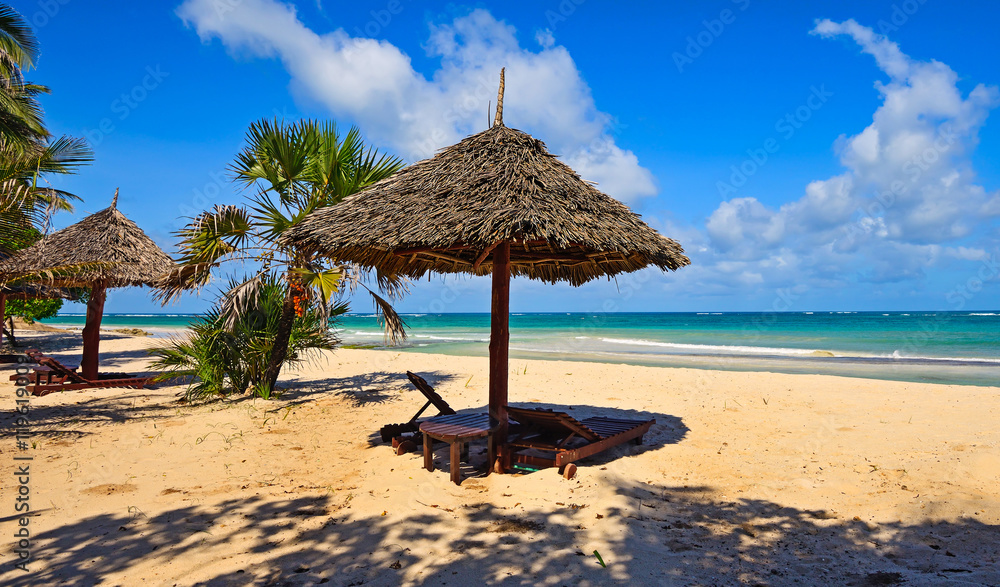 Picturesque coast Diani