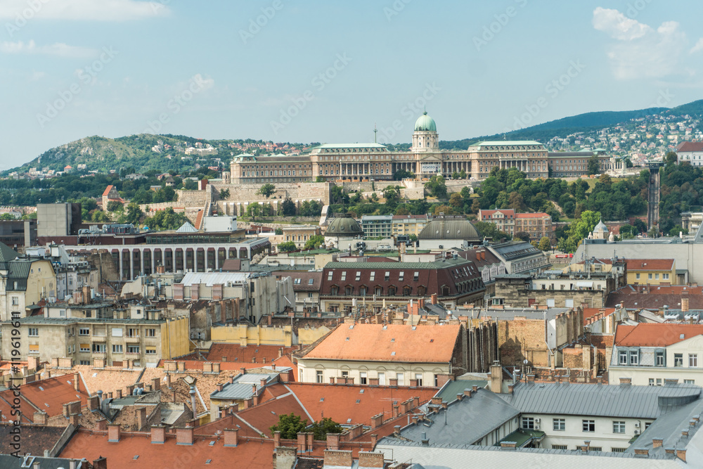Budapest, Hungary - 15 August 2016. View of capital arhitect