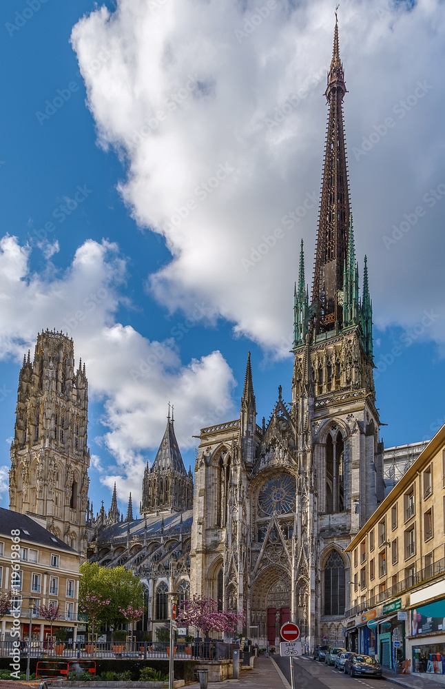 Fototapeta premium Rouen Cathedral, France