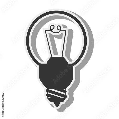 bulb light idea creative design vector illustration eps 10