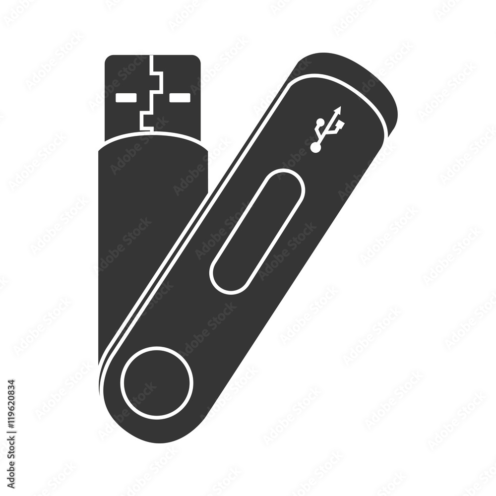 usb connected backup design vector illustration eps 10 usb connected backup design vector illustration eps 10