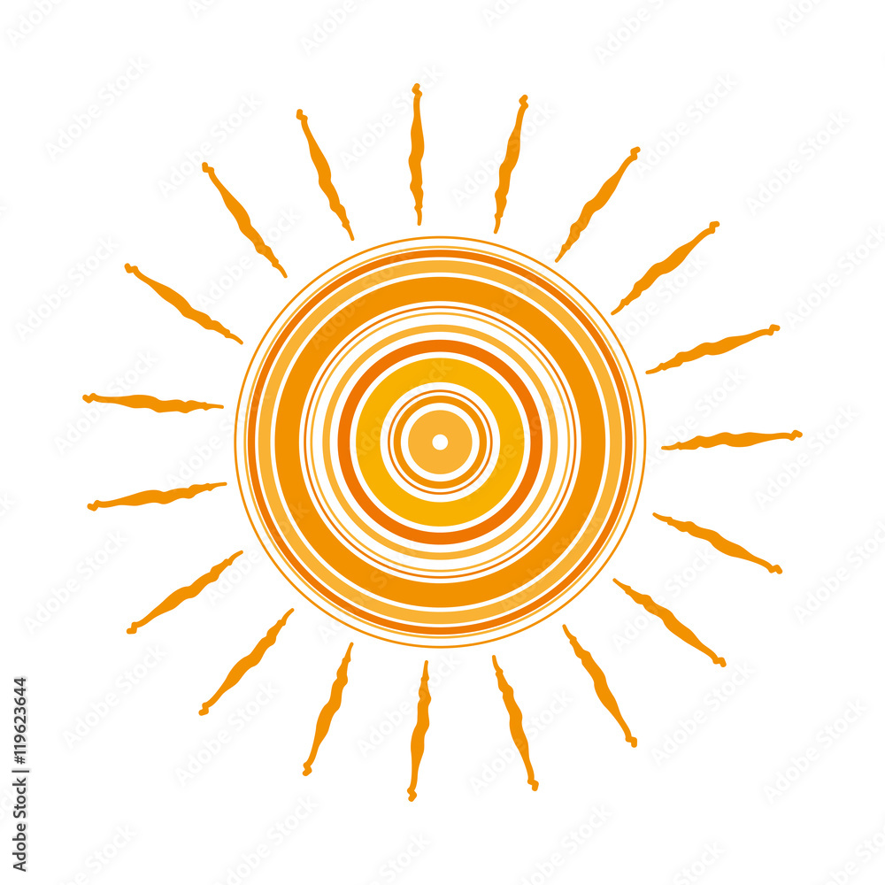sun sunny yellow isolated vector illustration eps 10 sun sunny yellow isolated vector illustration eps 10