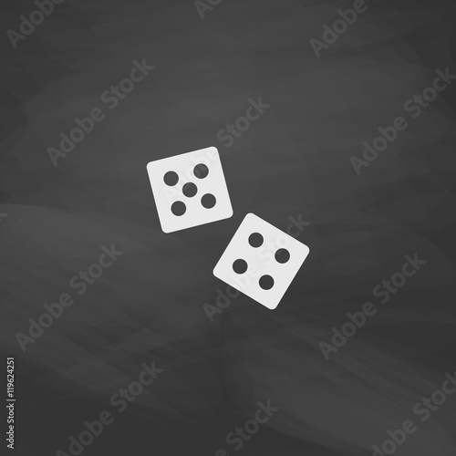 game dice computer symbol
