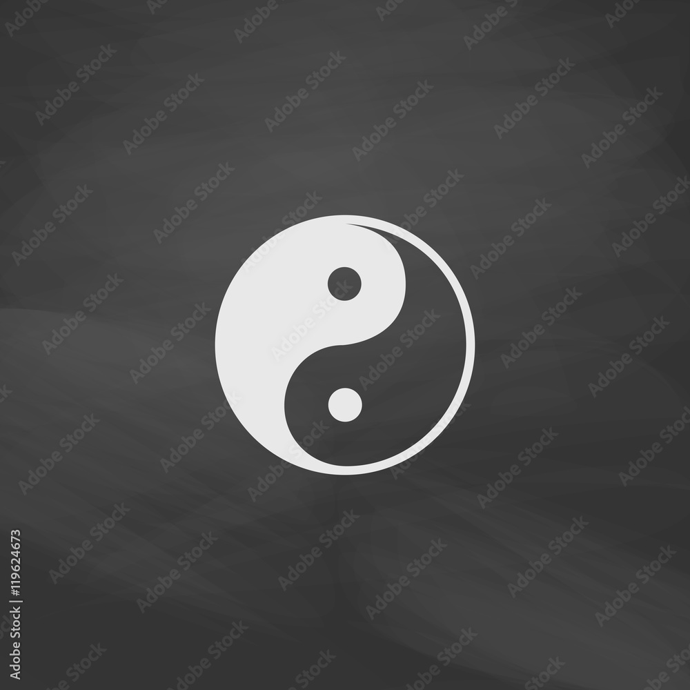Ying-yang computer symbol Ying-yang computer symbol