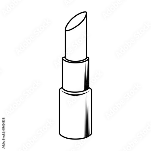 lipstick cosmetic mouth isolated vector illustration eps 10