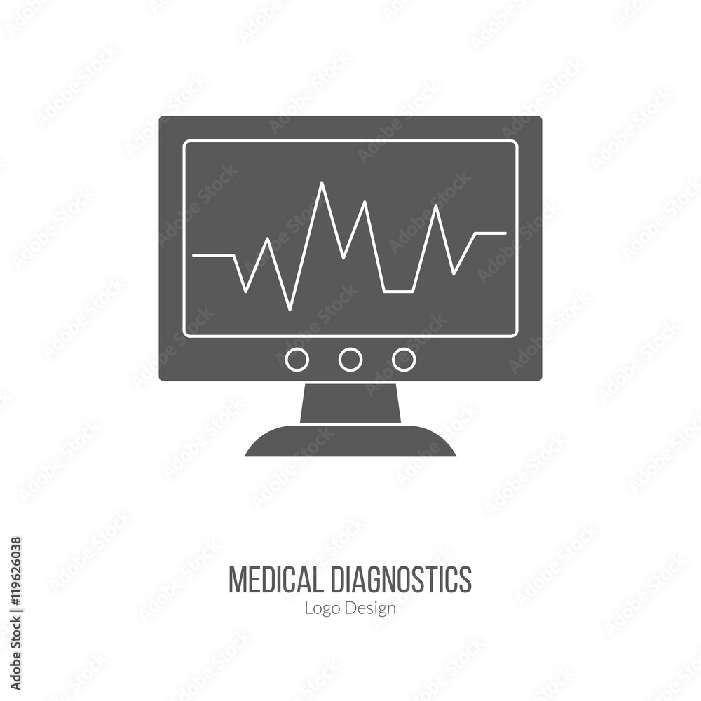 Medical diagnostic, checkup graphic design concept Medical diagnostic, checkup graphic design concept