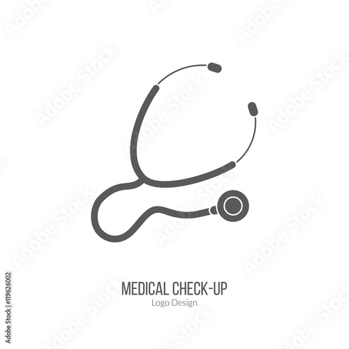 Medical diagnostic, checkup graphic design concept