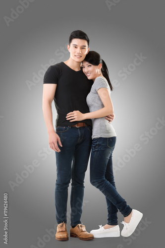 young Asian couple