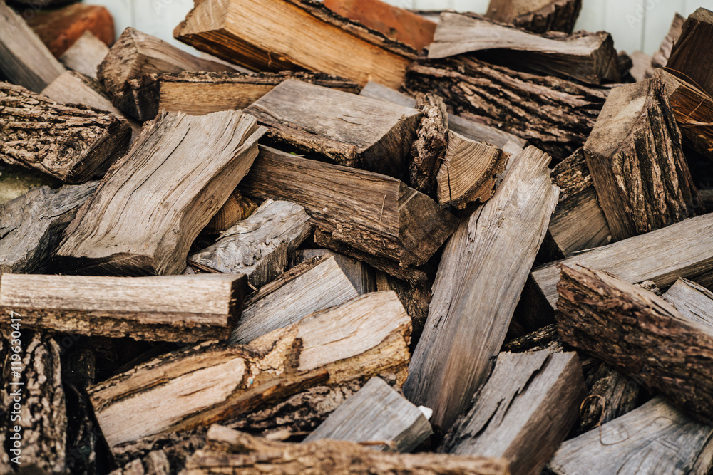 Firewood background - chopped firewood on a stack
Firewood background - chopped firewood on a stack