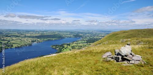 Northern Ullswater from Bonscale Pike photo