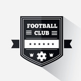 Football or soccer emblem