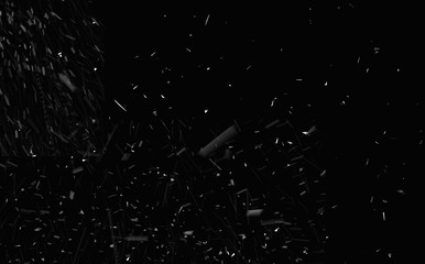 Snowfall - winter background