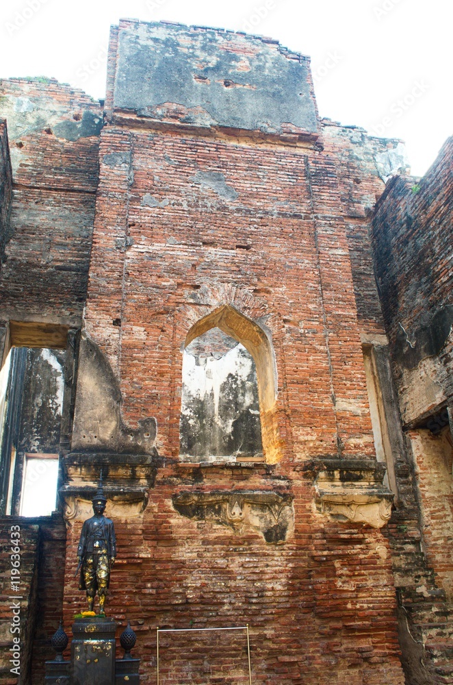 Naklejka premium PHRA NARAI RATCHANIWET LOPBURI THAILAND, Historical Places.