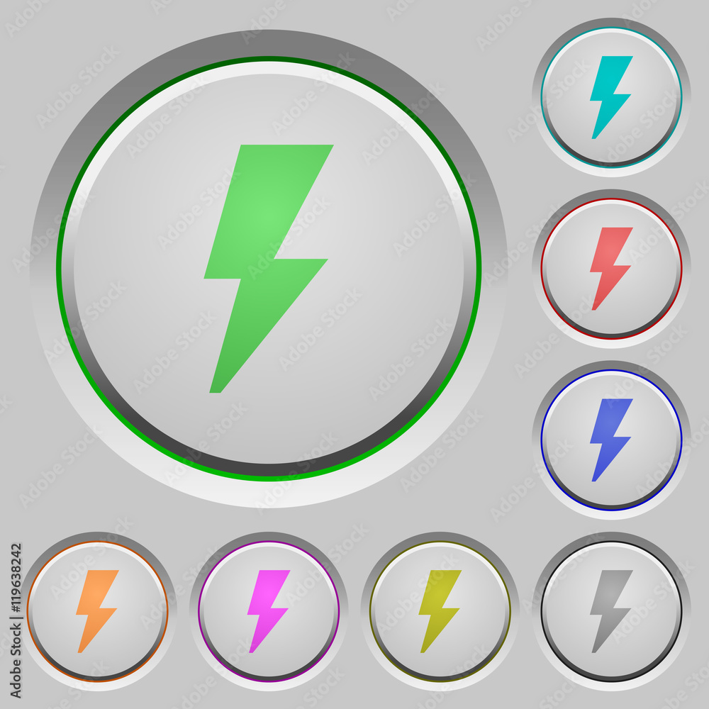 Flash push buttons Flash push buttons