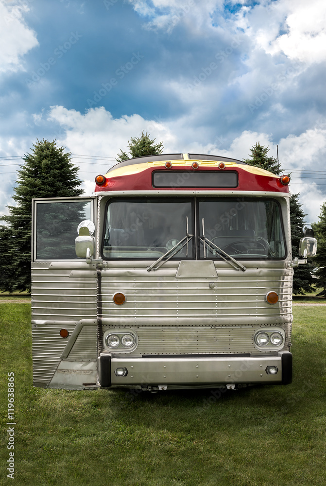 Vintage Bus Front