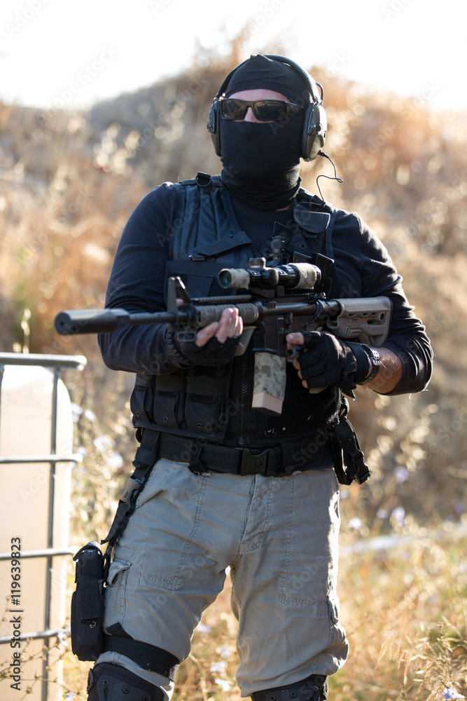 mercenary with weapon mercenary with weapon