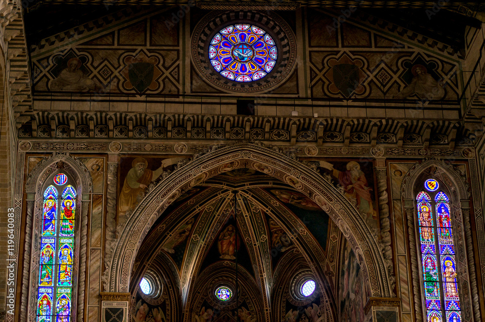 Decoration in Basilica of Santa Croce