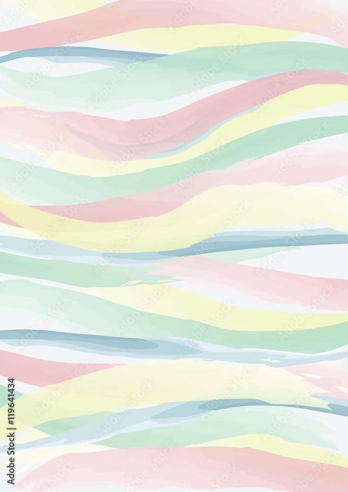 Modern Colorful Abstract Wave Vector Background 
