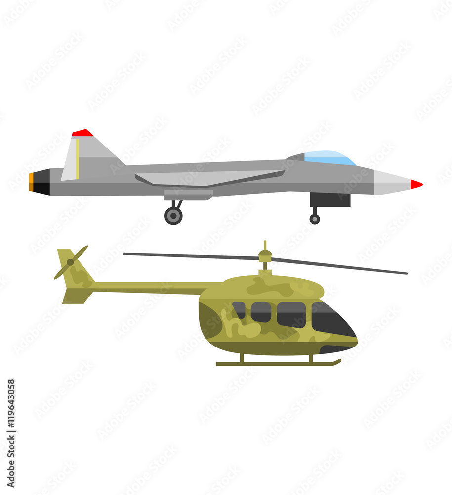 Fighter airplane vector illustration. Fighter airplane vector illustration.
