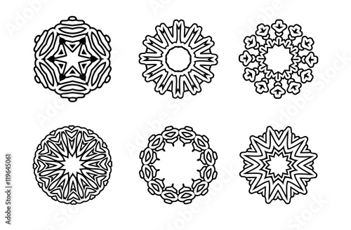 Circular pattern Mandala