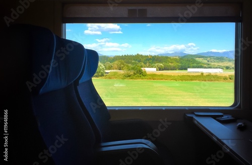 travelling in a empty train © rarrarorro