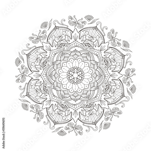 Decorative Mandala ornament