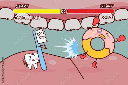 tooth brush is ko donuts