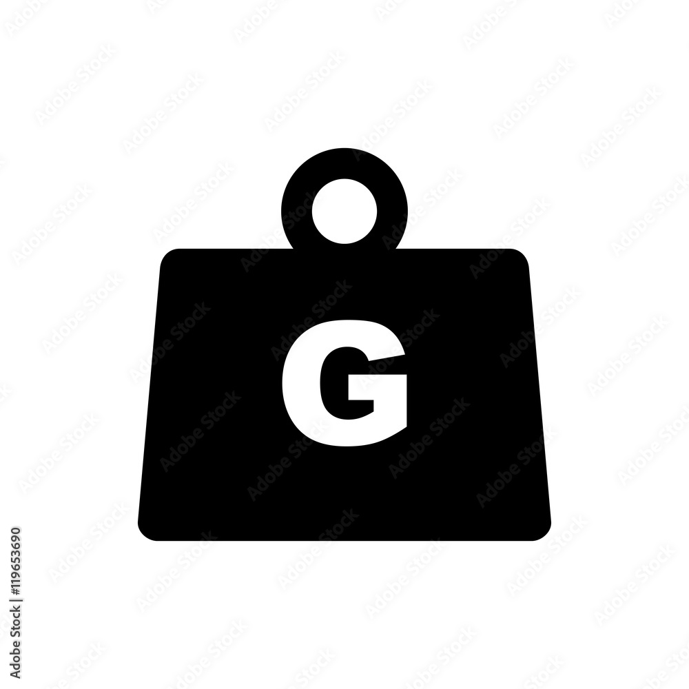 Weight gram Icon Weight gram Icon