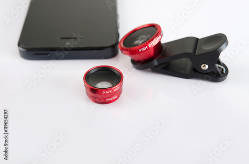 clip lens for mobile phone