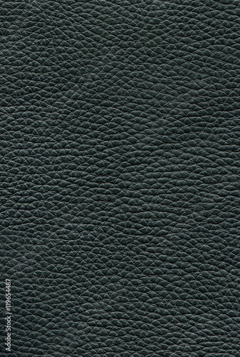 Black genuine leather texture