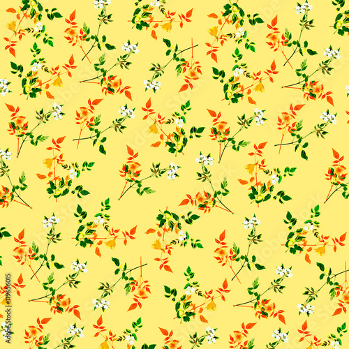 Original floral textile
