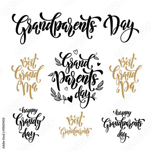 Happy Grandparents Day greeting card