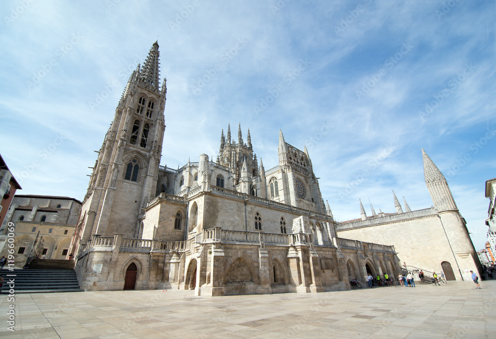 The cathedral Our Lady of Burgos The cathedral Our Lady of Burgos