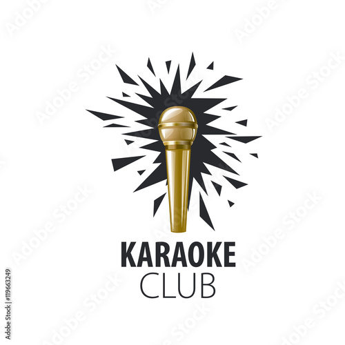 vector logo karaoke