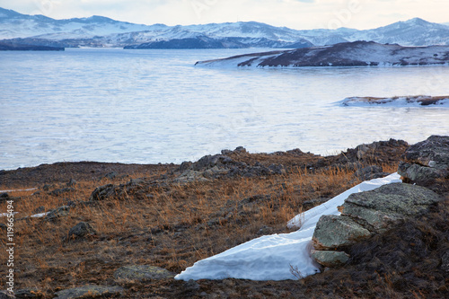 Wallpaper Mural Siberian landscape near lake Baikal. Torontodigital.ca