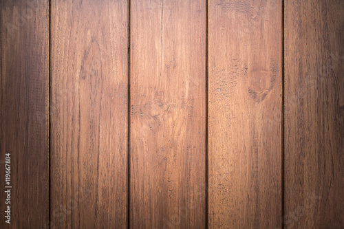 Wood texture pattern or wood background for interior or exterior design with copy space for text or image. Dark edged. © phanthit malisuwan