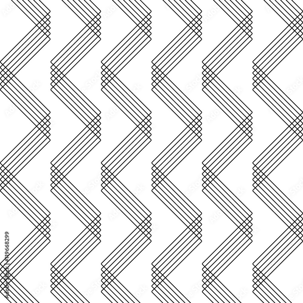 Seamless ZigZag Pattern Seamless ZigZag Pattern