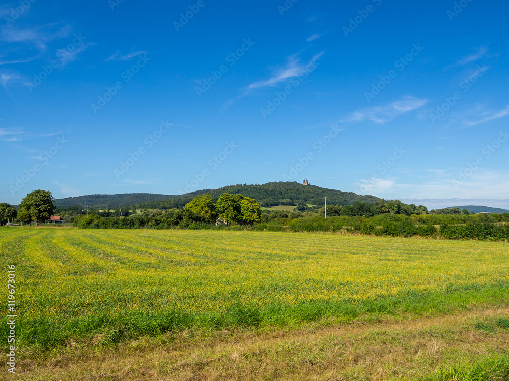 Blick auf Kloster Banz in Franken Blick auf Kloster Banz in Franken