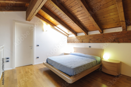 Attic bedroom