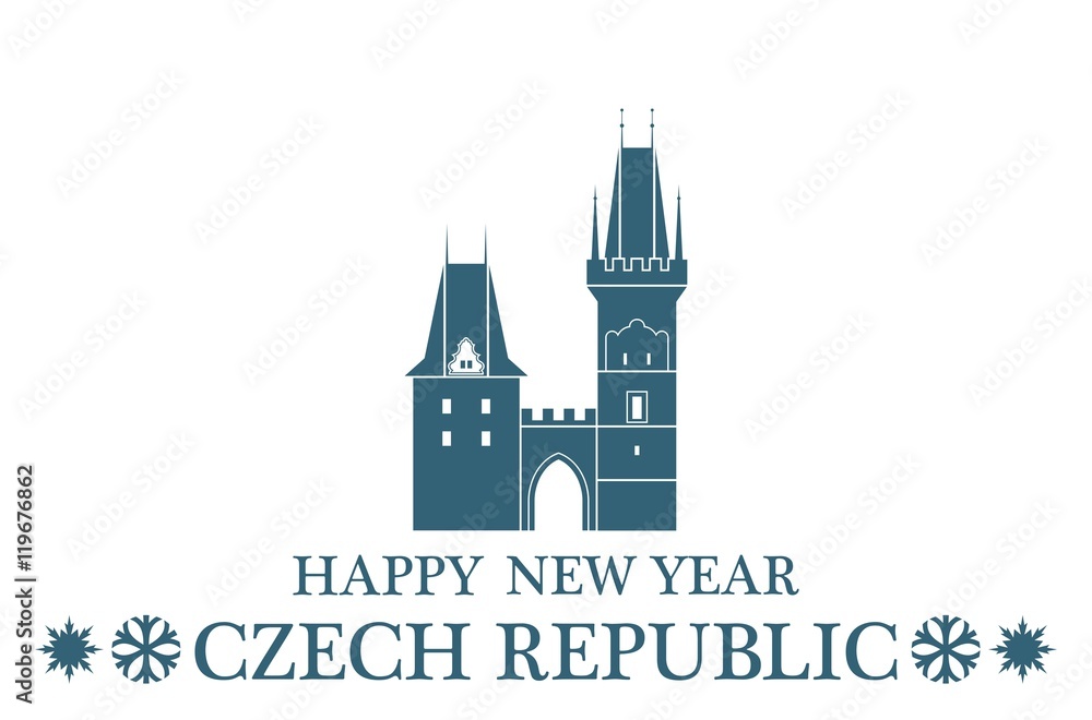 Greeting Card. Czech Republic