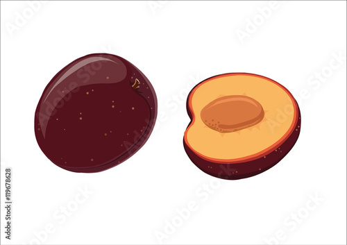 red plum